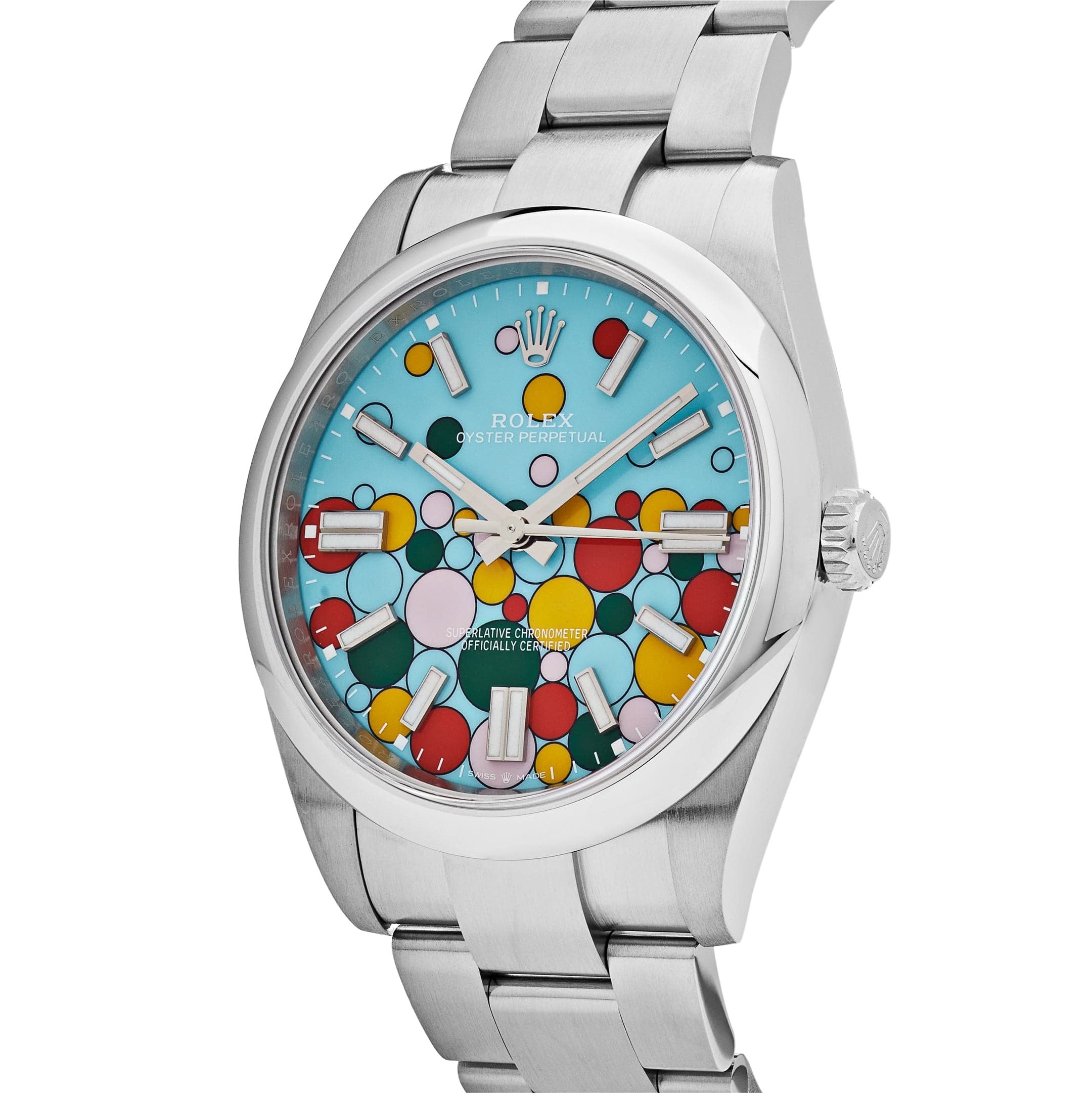 Rolex Oyster Perpetual 126000 'Celebration Motif' Dial 36mm (2023)