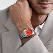 Rolex Oyster Perpetual 36 126000 Stainless Steel Coral Red Dial (2020)