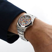 Rolex Oyster Perpetual 36 126000 Stainless Steel Multicoloured Jubilee Motif Dial (2026)