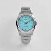 Rolex Oyster Perpetual 36 126000 Stainless Steel Turquoise Dial (2025)