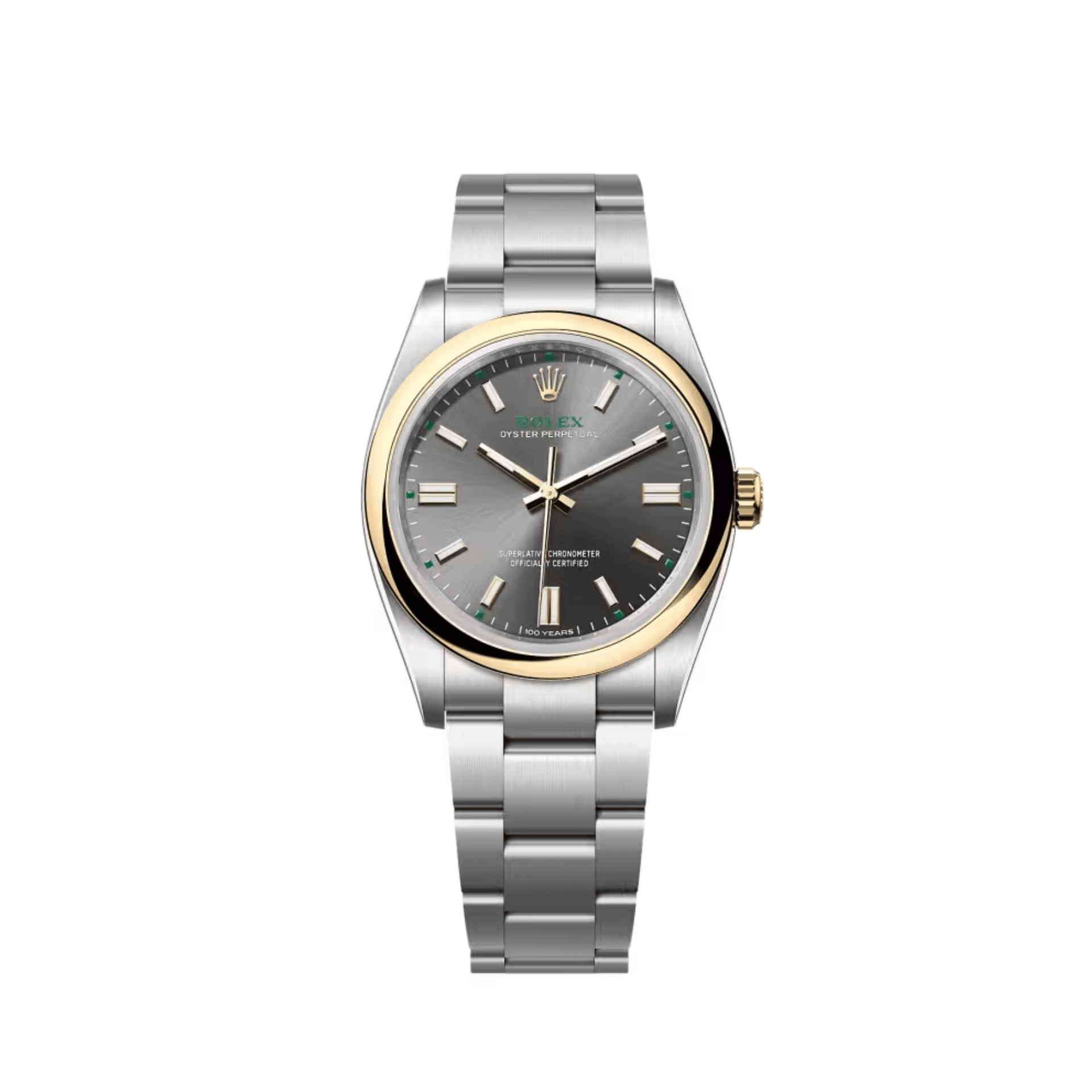 Rolex Oyster Perpetual 36 126003 Stainless Steel Yellow Gold Slate Dial (2026)