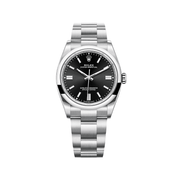 Rolex Oyster Perpetual 36 Stainless Steel Black Dial 126000 Wrist Aficionado