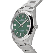 Rolex Oyster Perpetual 36mm Green Dial 126000 Wrist Aficionado