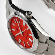 Rolex Oyster Perpetual 41 124300 Stainless Steel Coral Red Dial (2021)