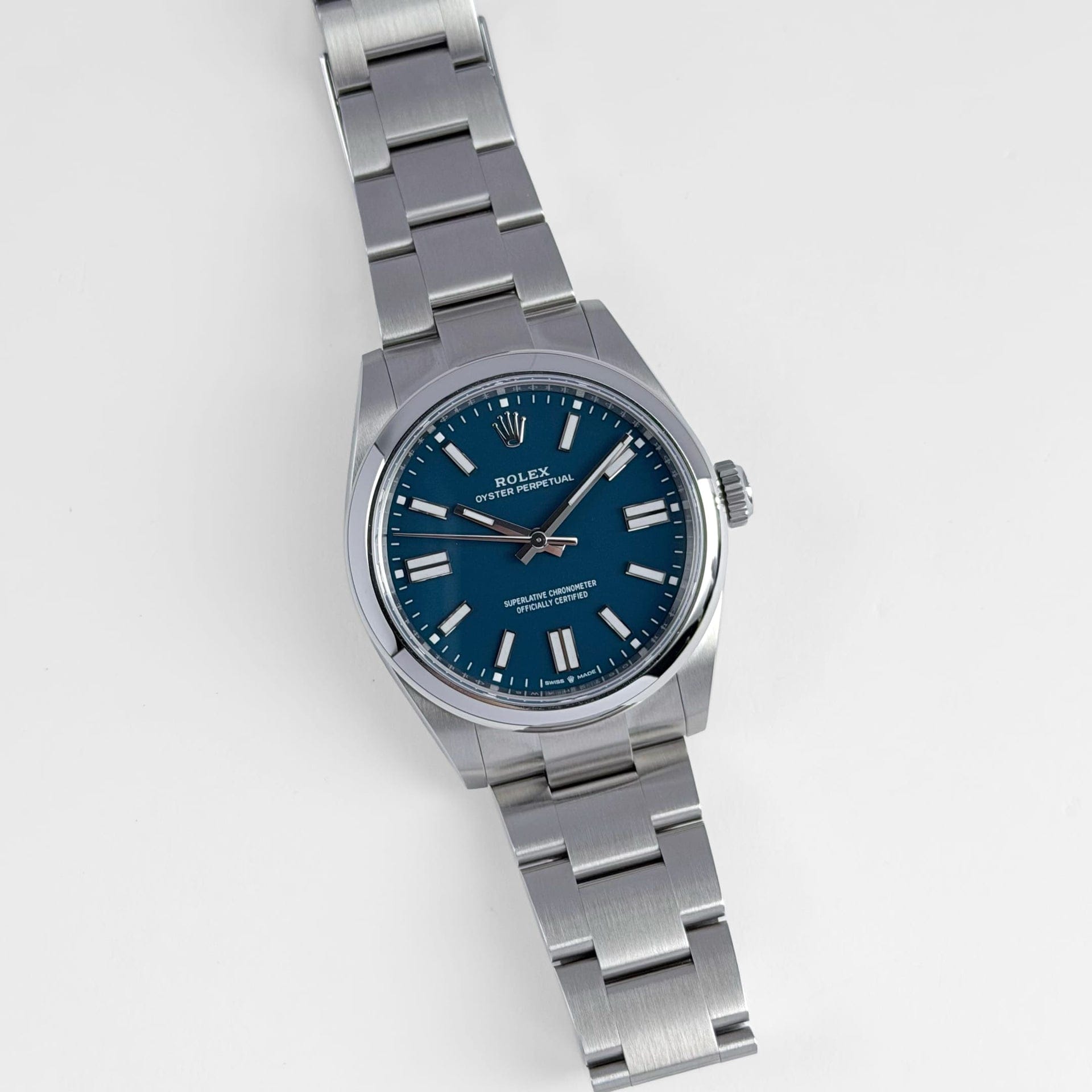 Rolex Oyster Perpetual 41 134300 Stainless Steel Dial Blue Dial (2026)