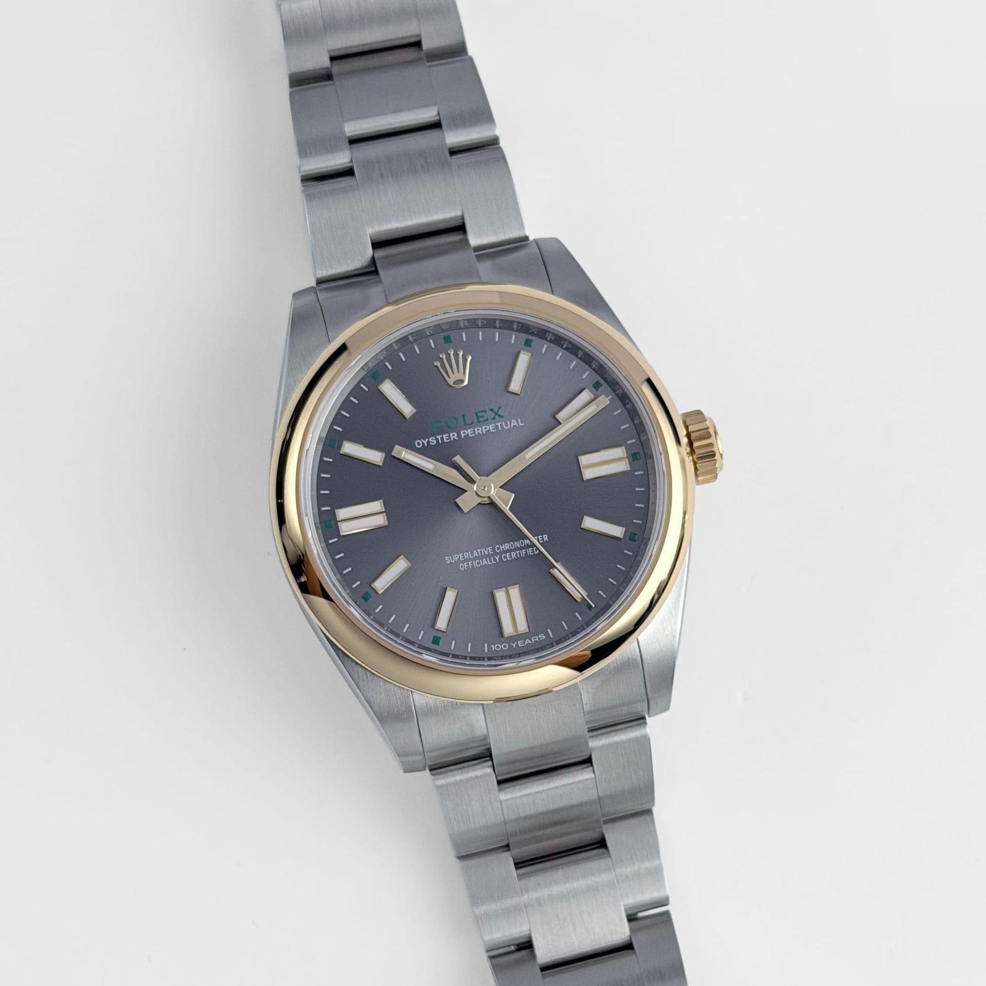 Rolex Oyster Perpetual 41 134303 '100 Years of Oyster' Stainless Steel Yellow Gold Slate Dial (2026)