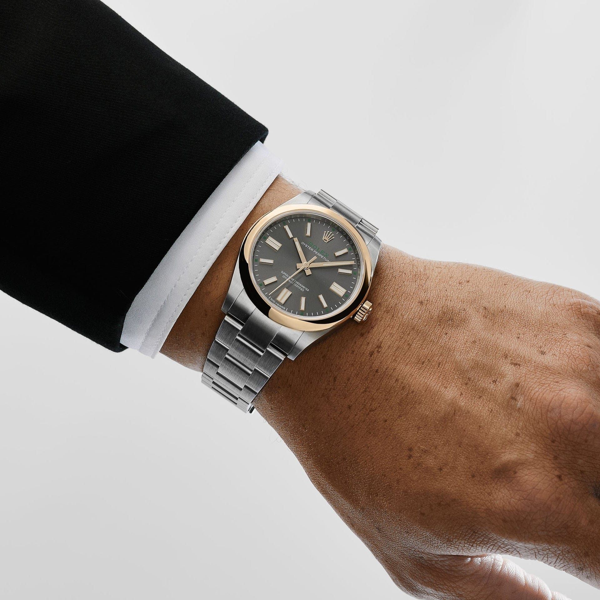 Rolex Oyster Perpetual 41 134303 '100 Years of Oyster' Stainless Steel Yellow Gold Slate Dial (2026)