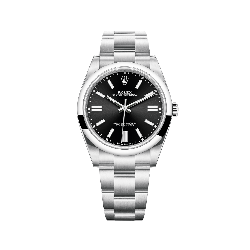 Rolex Oyster Perpetual 41 Black Dial 124300 Wrist Aficionado