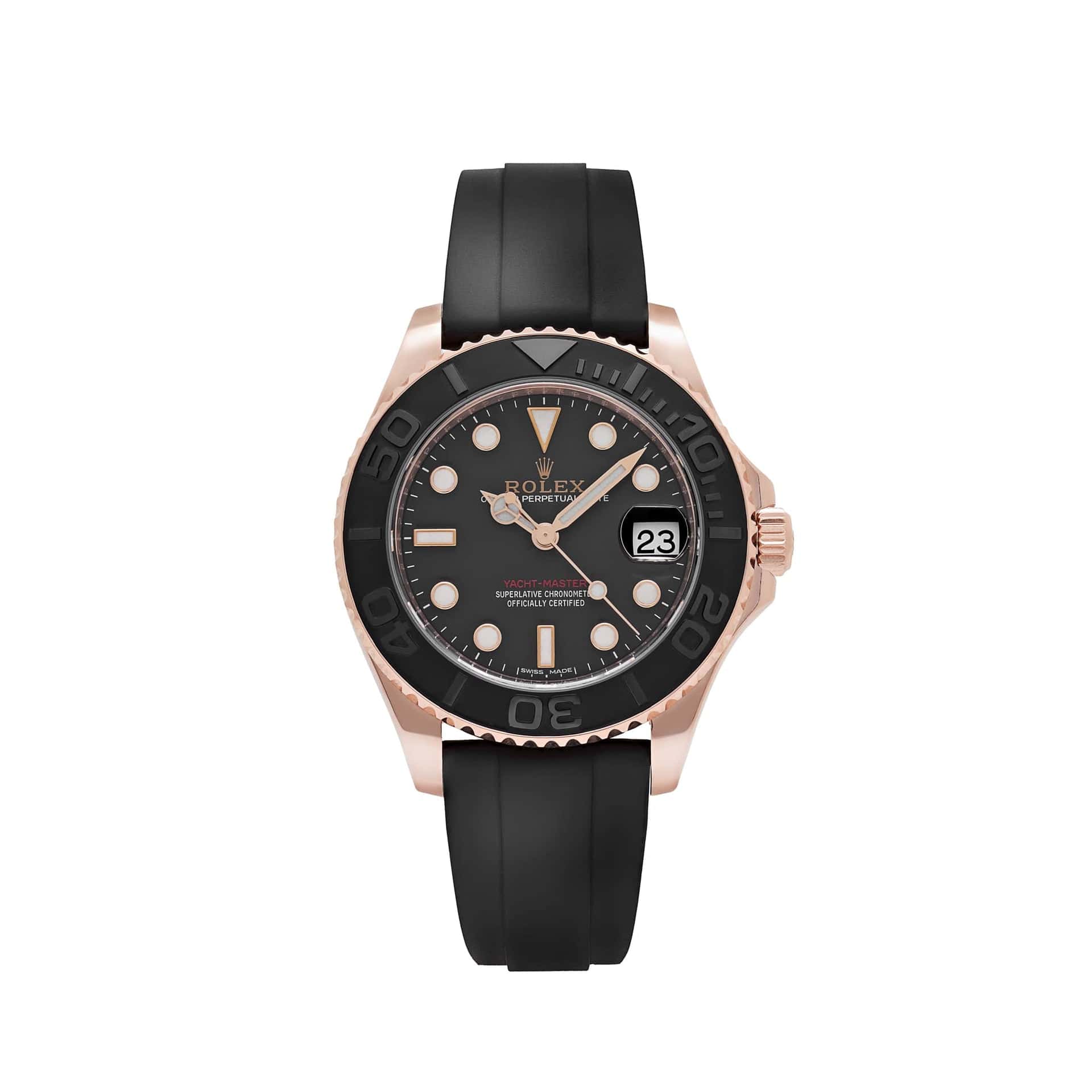 Rolex Yacht-Master 37 268655 Rose Gold Black Dial (2017)