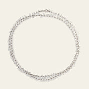 Rose-Cut Diamond Briolette Necklace
