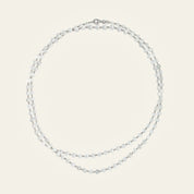 Rose-Cut Diamond Rope Necklace