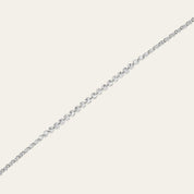 Rose-Cut Diamond Tennis Necklace
