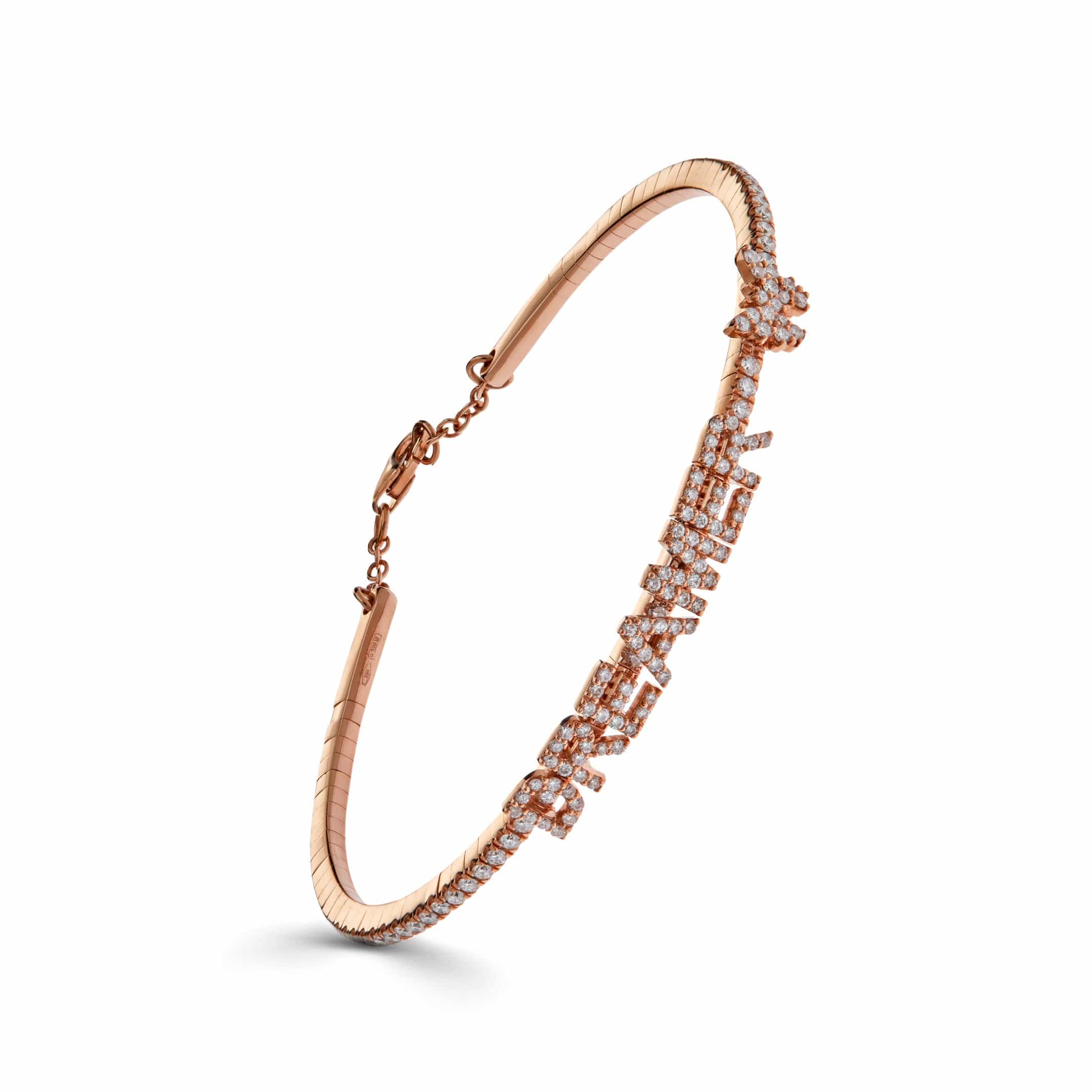 Rose Gold Diamond 'Dreamer' Bracelet