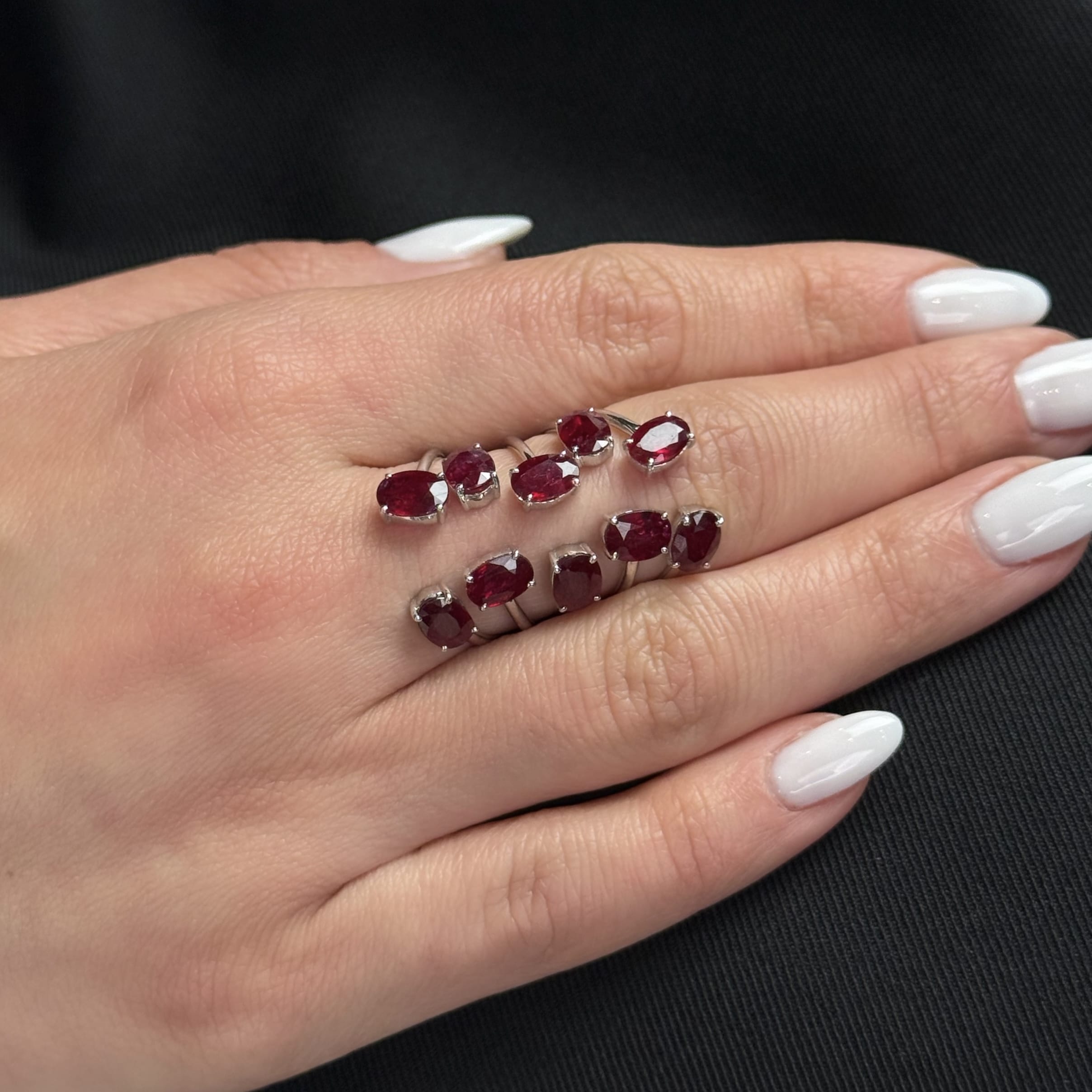 Ruby Constellation Ring