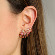 Ruby Ear Cuff