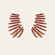 Ruby Ear Cuff