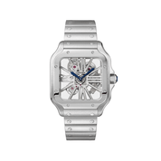 Cartier Santos Skeleton WHSA0015 Stainless Steel