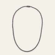 Snake Black Rhodium Diamond Necklace