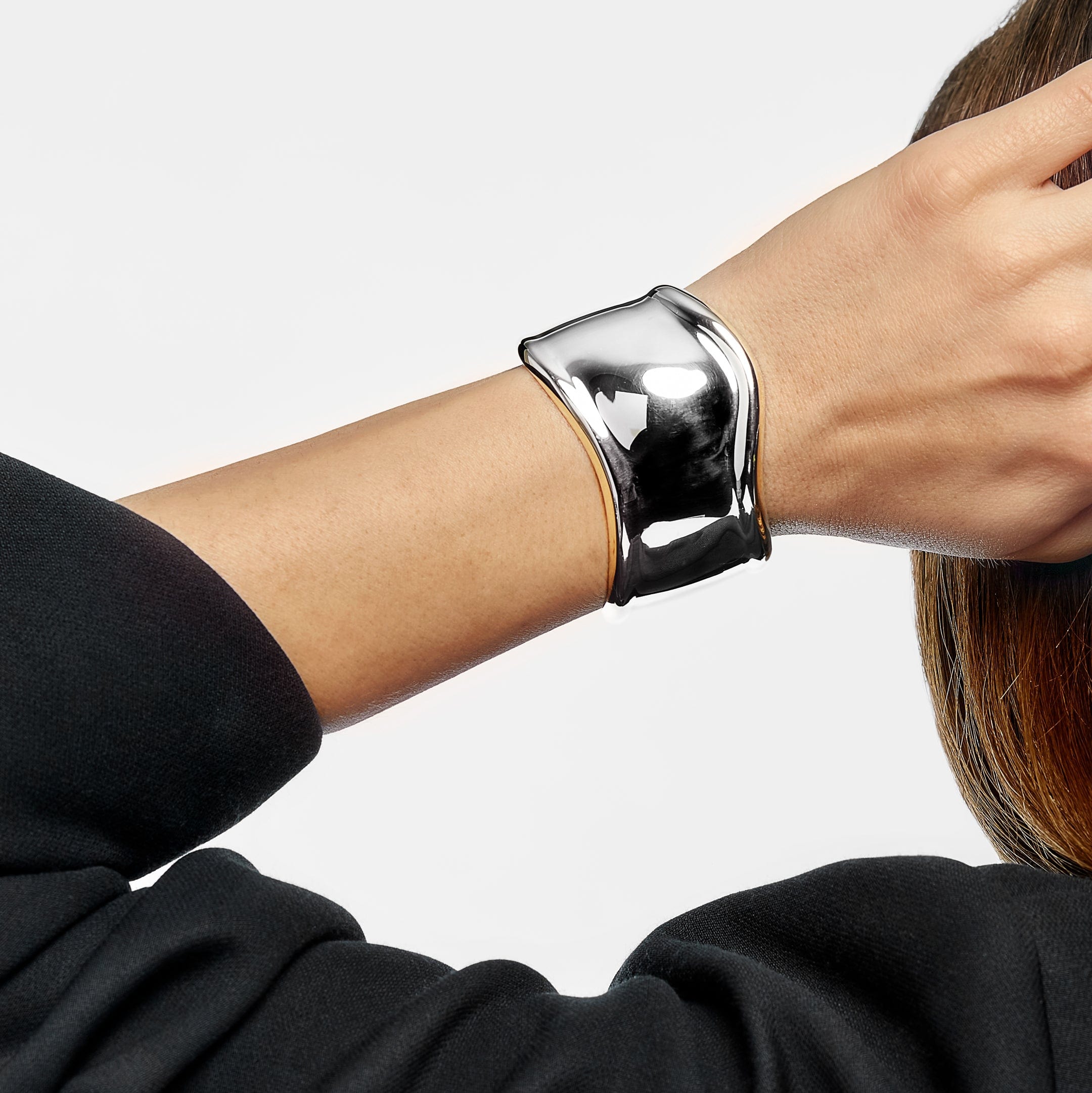 Sterling Silver Tiffany Bone Cuff by Elsa Peretti