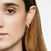 Gold Teardrop Earrings