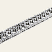Tiffany & Co. Chevron Motif Diamond Bracelet