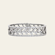 Tiffany & Co. Chevron Motif Diamond Bracelet