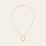 Tiffany & Co. Lock Necklace in Yellow Gold with Diamonds 72342135