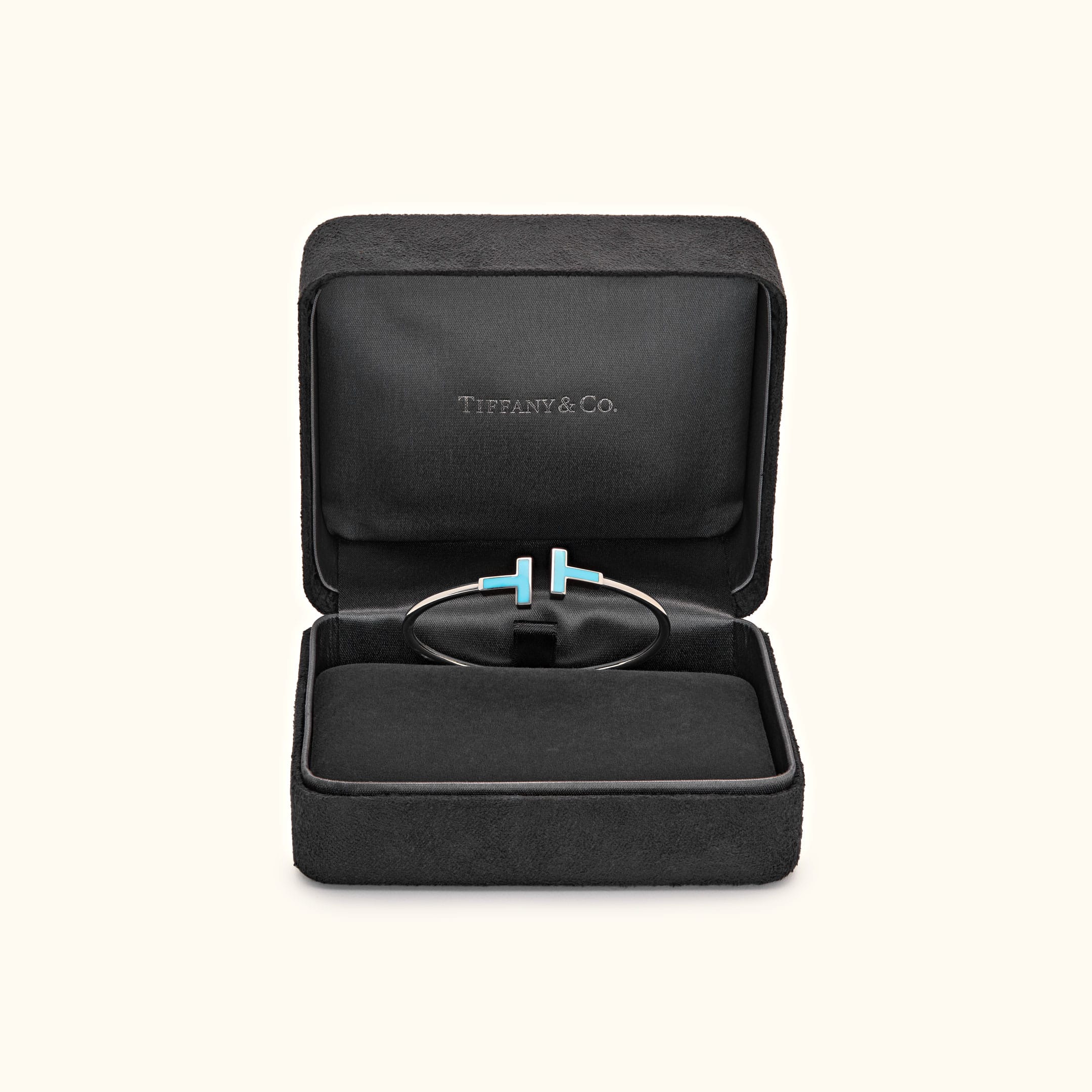 Tiffany T Turquoise Wire Bracelet