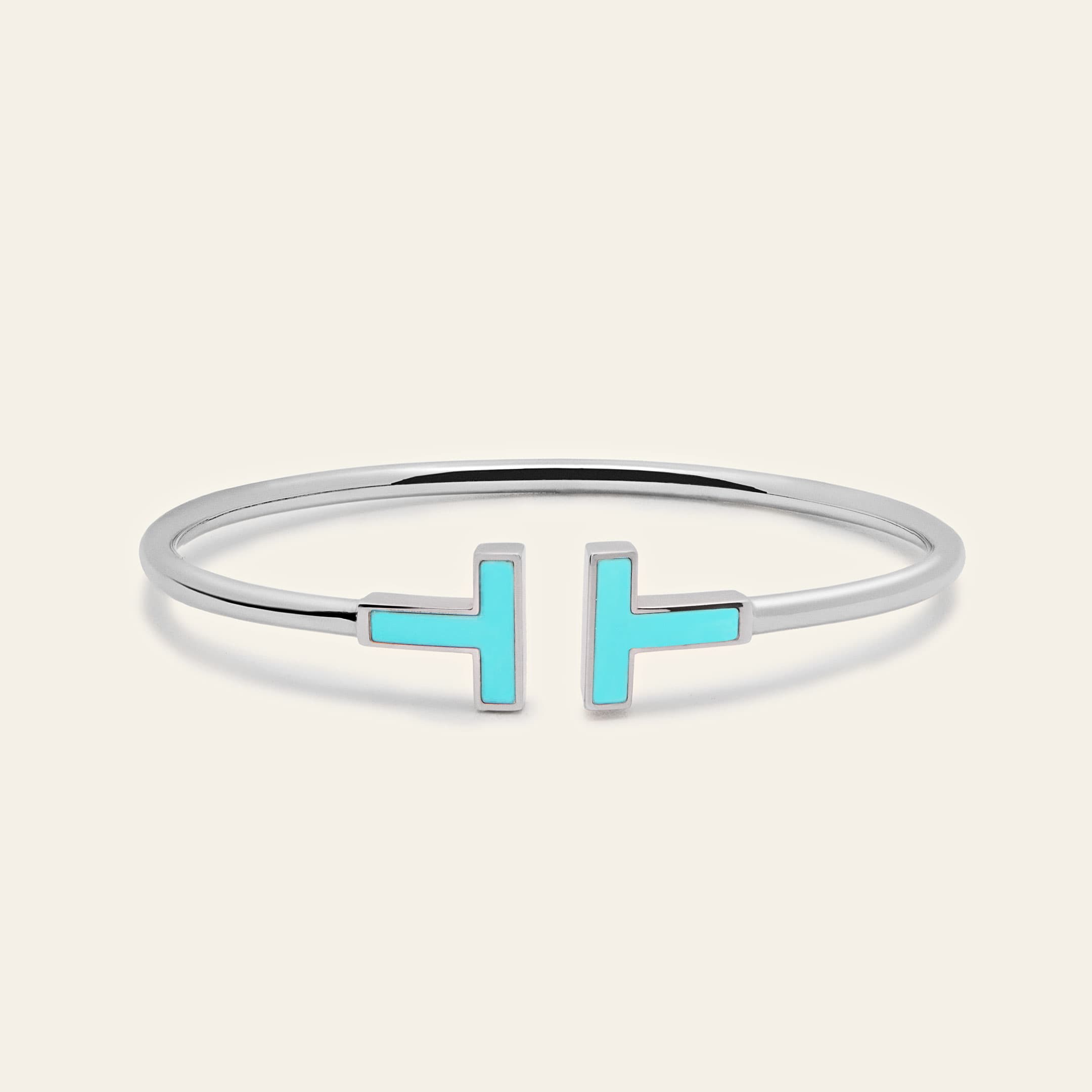 Tiffany T Turquoise Wire Bracelet