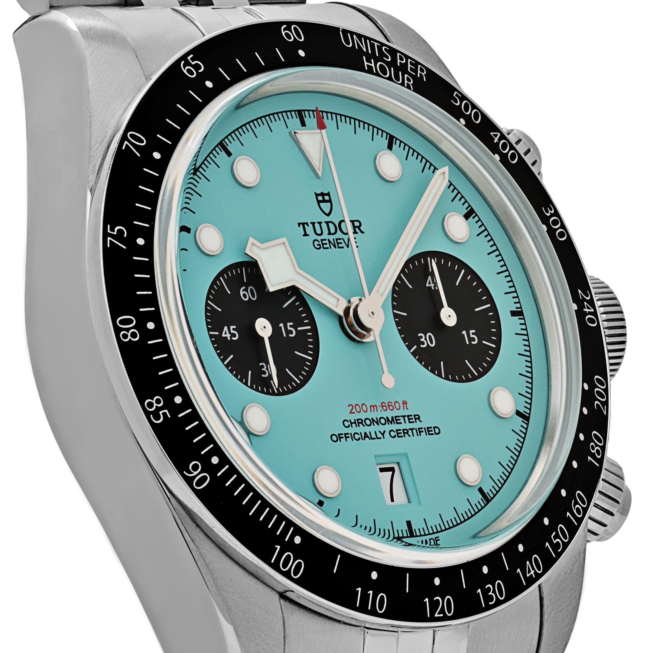 Tudor Black Bay Chrono 79360N-0024 Stainless Steel Turquoise Dial (2025)
