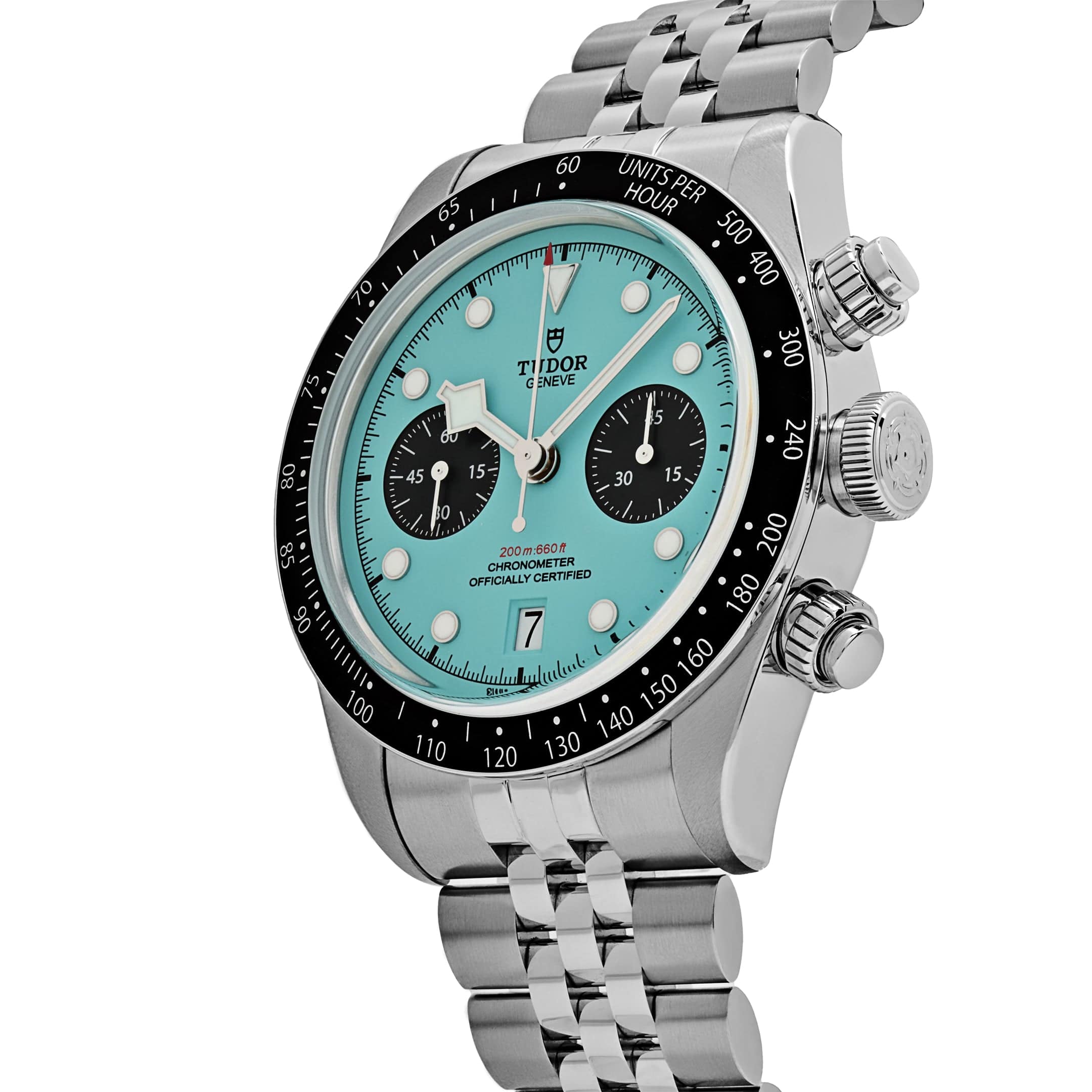 Tudor Black Bay Chrono 79360N-0024 Stainless Steel Turquoise Dial (2025)