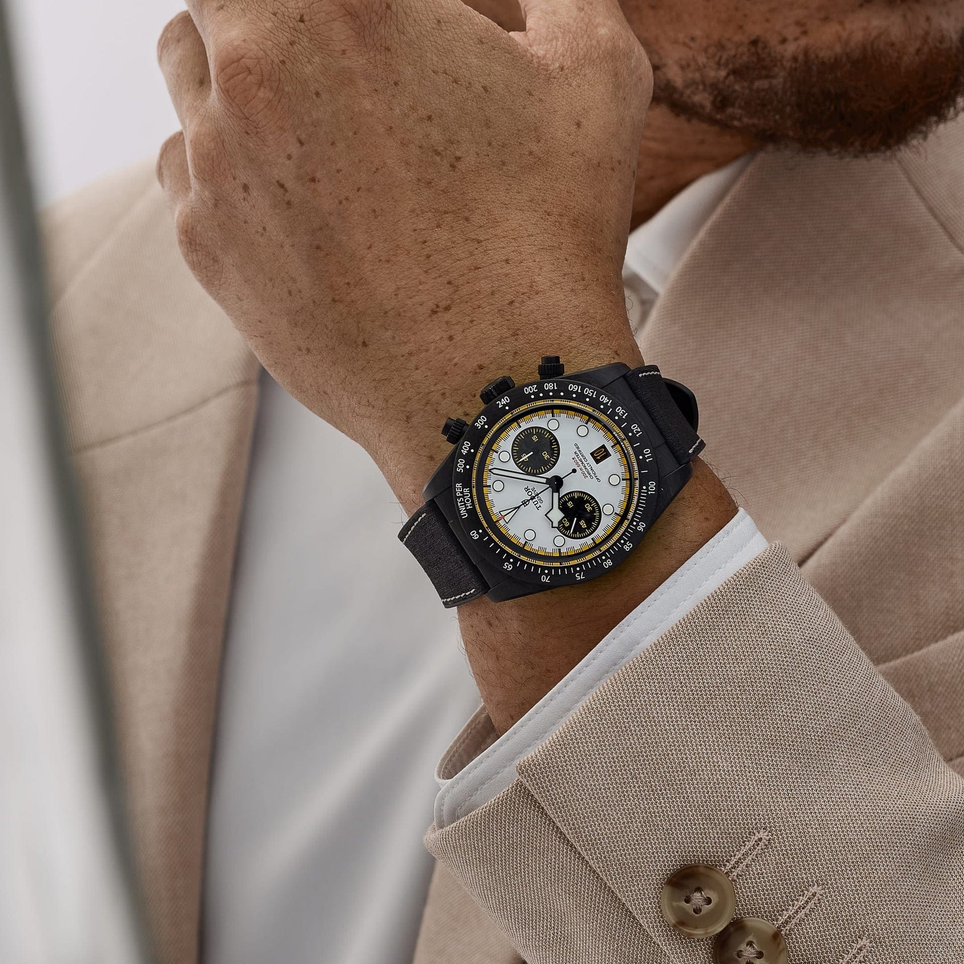 Tudor Black Bay Chrono M79377KN-0003 "Carbon 26” White Dial Limited Edition of 2026 (2026)