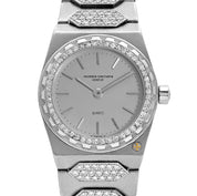Vacheron Constantin '222' 60501 'Ladies' White Gold Diamond-Set Silver Dial Quartz
