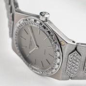 Vacheron Constantin '222' 60501 'Ladies' White Gold Diamond-Set Silver Dial Quartz