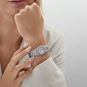 Vacheron Constantin '222' 60501 'Ladies' White Gold Diamond-Set Silver Dial Quartz