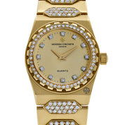 Vacheron Constantin '222' 60501 'Ladies' Yellow Gold Diamond-Set Quartz