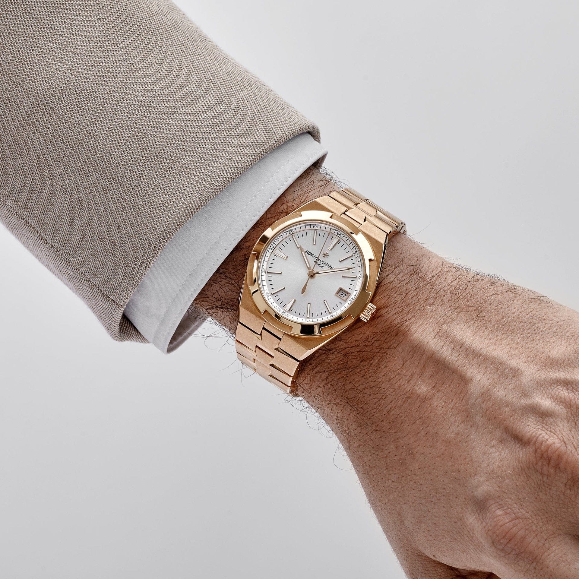 Vacheron Constantin Overseas 4500V/000R-B127 Rose Gold Silver Dial (2022)