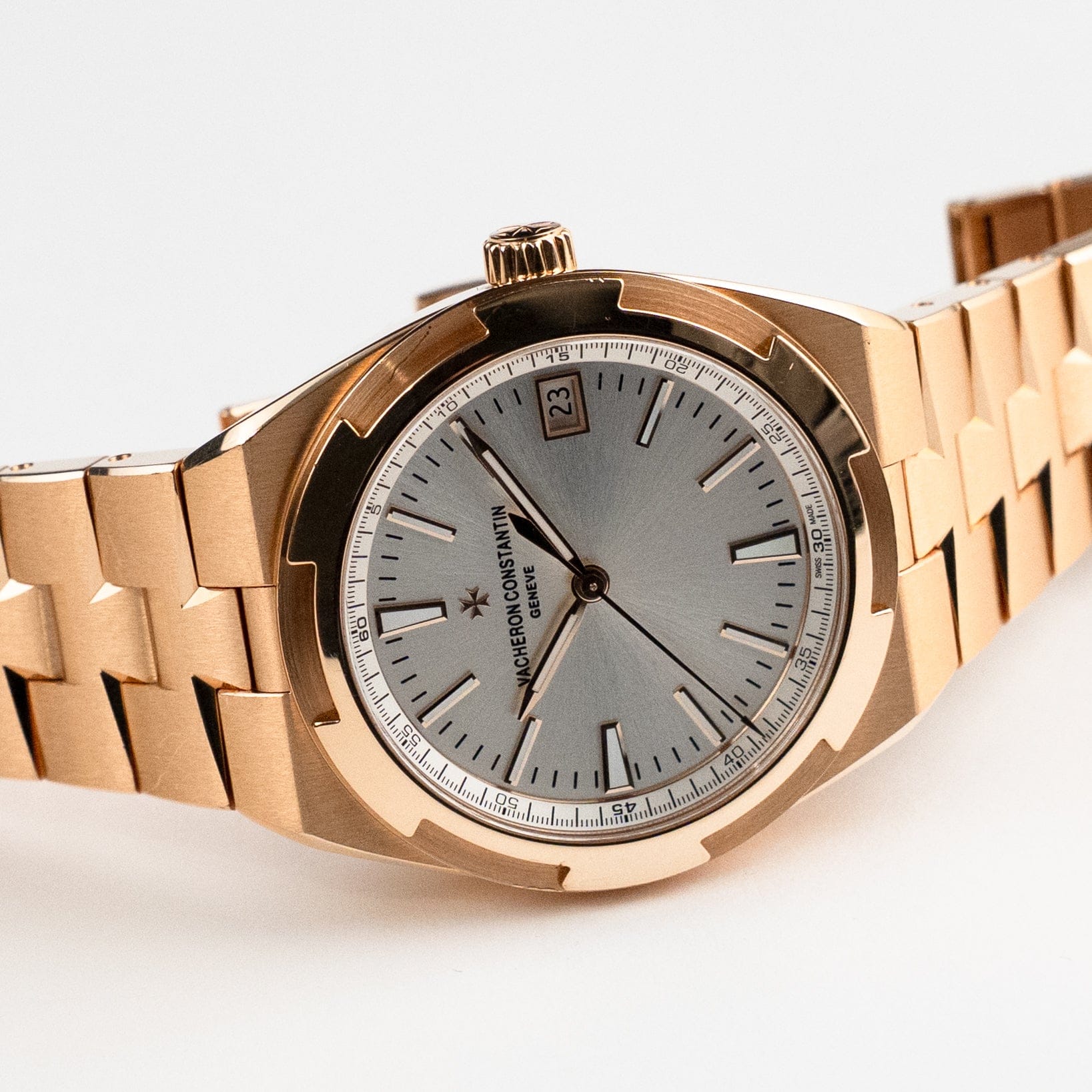 Vacheron Constantin Overseas 4500V/000R-B127 Rose Gold Silver Dial (2022)