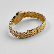 Van Cleef & Arpels Classique 13607B2 Yellow Gold White Dial Diamonds Quartz