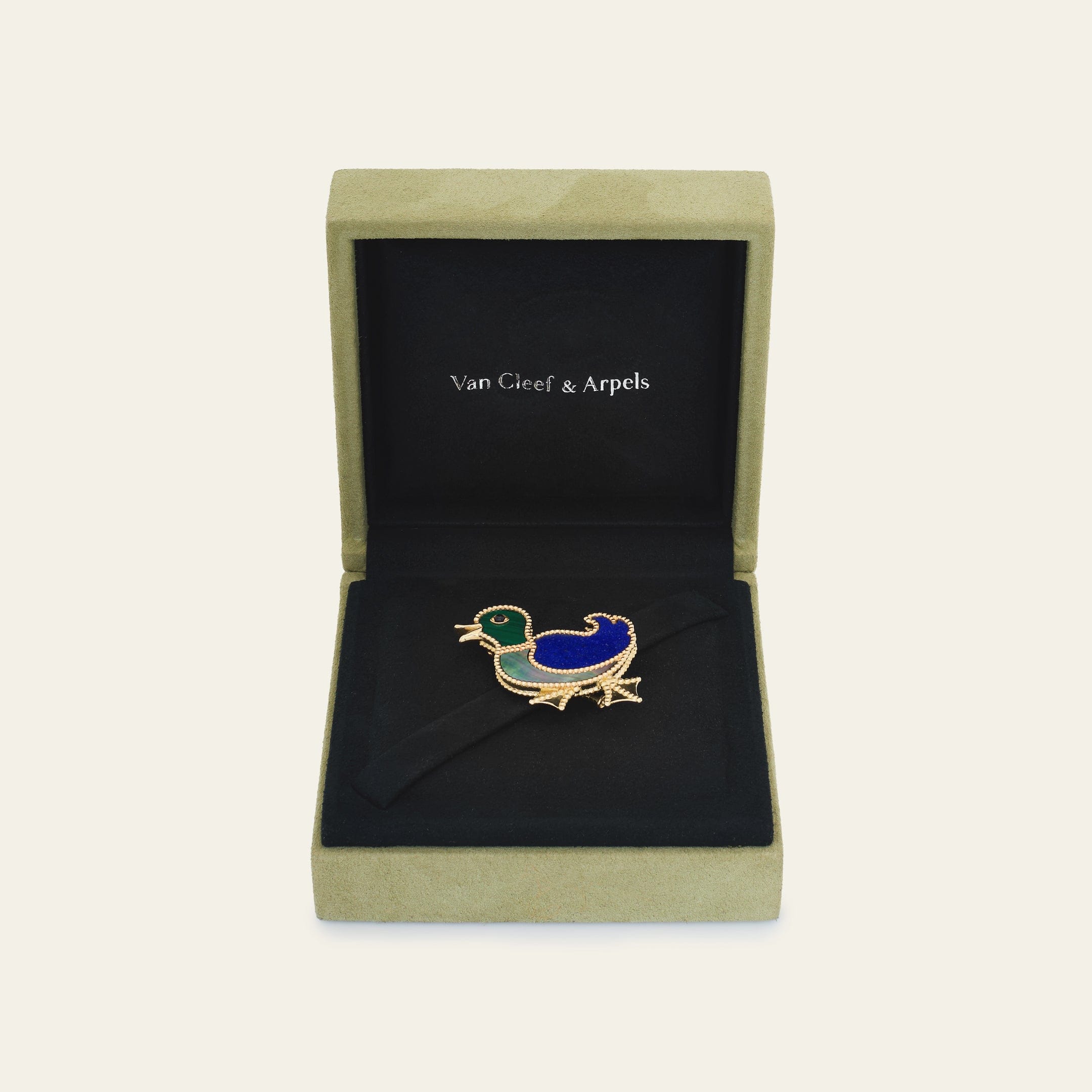 Van Cleef & Arpels Lucky Animals Collection Duck Brooch