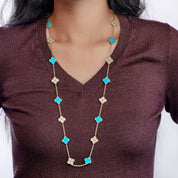 Van Cleef & Arpels Vintage Alhambra Long Necklace VCARP2V200 Limited Edition