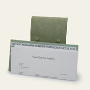 Van Cleef & Arpels Vintage Alhambra Necklace Turquoise Motifs Limited Edition